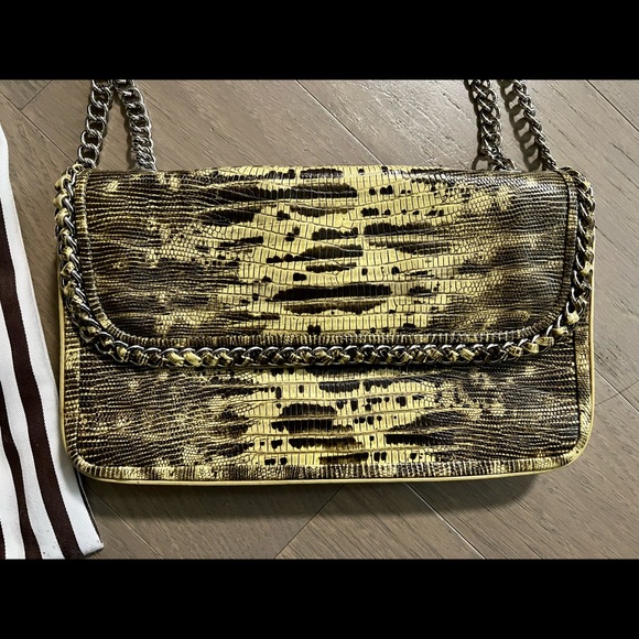 Henri Bendel Crocodile Chain Strap Bag - Picture 2 of 5